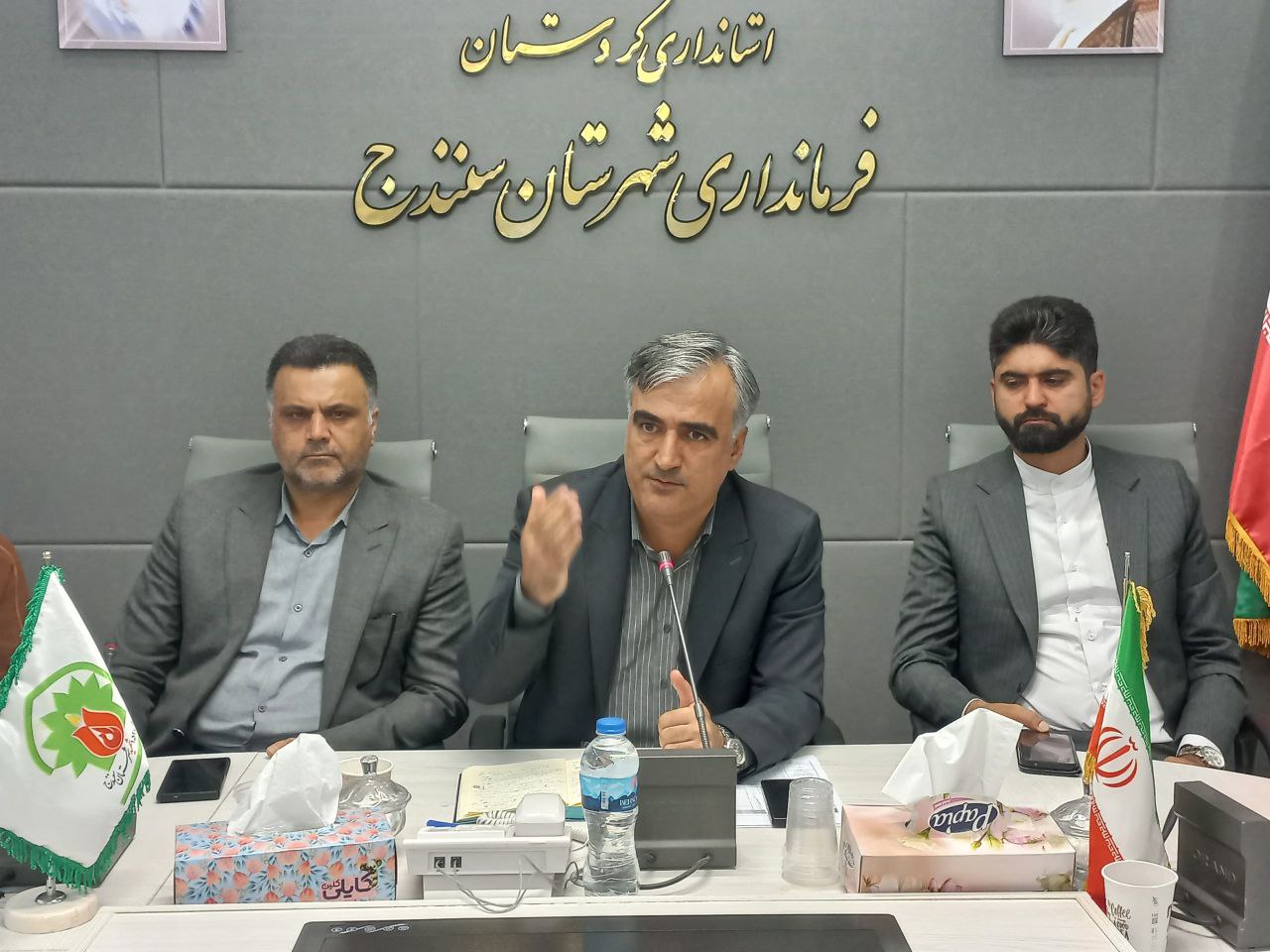 سومین جلسه شورای اداری شهرستان سنندج
