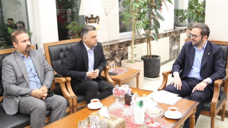 دیدار با مدیرعامل بانک کشاورزی